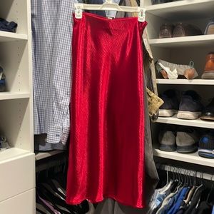 A New Day satin midi skirt